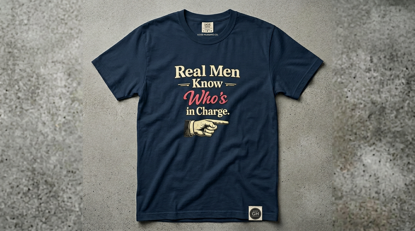Real Men Know Who's in Charge Shirt